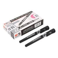晨光（M&G） GP1115 拔帽中性笔 0.7mm  （单位：盒） 黑色