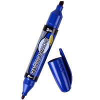 晨光（M&G） MG-2110 大双头记号笔 粗头3.0mm 细头0.8mm  (单位：支） 蓝色