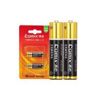 齐心（COMIX） C-702 7号碱性电池(2粒吸卡)44.3mm(Φ10.3mm)（单位：卡） 新老包装随机发货