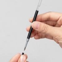 得力（deli） 6970 按动中性笔笔芯 0.5mm 20支/盒 (单位: 盒)黑色