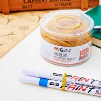 晨光（M&G） ASC99334 橡皮筋 100g （单位：筒) 黄色