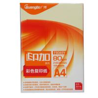 广博（GuangBo） 彩色复印纸 A4 80g F8069Y 100张/包 (单位:包) 浅黄