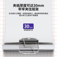 得力（deli） 铁票夹 山形 9532 102mm 3只/包 (单位:包) 银色