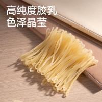 得力（deli）3213乳胶圈(100g/筒)（单位：筒）微黄
