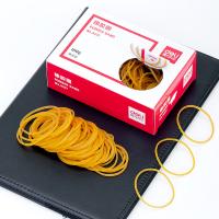 得力（deli） 3217 橡胶圈 100g/盒 （单位：盒） 黄