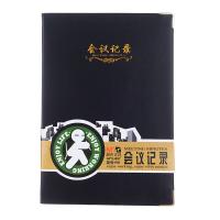 晨光（M&G） 简约会议记录皮本 B5 APYLK487 178*260*12mm 100张/本 (单位:本) 黑色