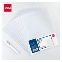 得力（deli） 文件套 A4 5706A 220*310mm 10只/包 (单位:包) 透明