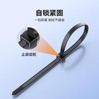 山泽（SAMZHE） ZD-19 尼龙扎带 300*3.6mm  (单位：包 )黑色