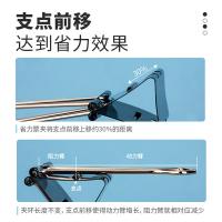 得力（deli） 8561S 长尾夹 50mm（单位：筒）黑色
