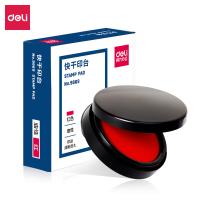 得力（deli） 9869 快干印台印泥 Φ84mm（单位：只）红色