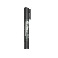 得力（deli） SK200 大双头粗头记号笔 140mm 10支/盒 (单位: 盒)黑色