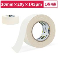 得力（deli） 30663 美纹纸胶带 20mm*20y*145μm 1卷/袋（单位：袋）白色