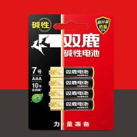 双鹿  LR03  7号碱性电池 1.5V  4节/卡  (单位：卡 )