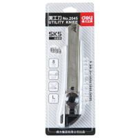 得力（deli） 2045 美工刀 0.5*18*100mm (单位: 把)银色