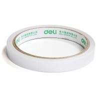 得力（deli） 30404 棉纸双面胶带 9mmｘ10y（单位：袋）白色