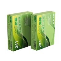 光环（guanghuan） 241-1 电脑打印纸 70g 一联整张不撕边 600页/盒  （单位：盒） 白色
