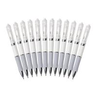 晨光（M&G） AGPK3512 经典按动白色笔杆中性笔 0.5mm  （单位：盒） 黑色