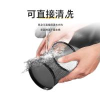 齐心（COMIX） 金属烤漆笔筒 B2259 81mm*98mm (单位:个) 黑色