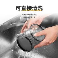 齐心（COMIX） 金属烤漆笔筒 B2259 81mm*98mm (单位:个) 黑色
