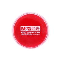 晨光（M&G） AYZ97512 快干印台 Φ80  (单位：个) 红色