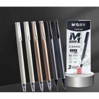 晨光（M&G） AGPB1901 拔帽中性笔优品 0.5mm  （单位：盒） 黑色（笔杆颜色随机）
