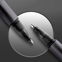 晨光（M&G） AGPB1901 拔帽中性笔优品 0.5mm  （单位：盒） 黑色（笔杆颜色随机）