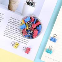 西玛（SIMAA） 19884 15mm  60只彩色 长尾夹（单位：盒）