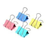 西玛（SIMAA） 19884 15mm  60只彩色 长尾夹（单位：盒）