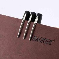 宝克（BAOKE） PC1838 拔帽大容量中性笔 0.7mm  （单位：盒） 黑色