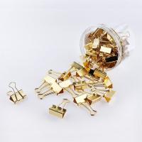 三木（SUNWOOD） MC99-5 名匠系列 5#长尾夹 19mm 40只/盒(单位：盒) 金色