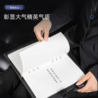 得力（deli） 3164 仿皮活页笔记本 25k/100张 黑色   (单位:本)