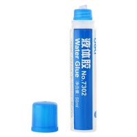 得力（deli）7302 液体胶 pval 50ml 长130mm*直径25mm (单位：支) 透明