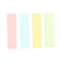 晨光（M&G） YS-13 纸质便利贴 76*19mm  （单位：包） 黄色、绿色、蓝色、粉红
