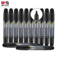 晨光（M&G）MG2110A 双杰记号笔 12支/盒 （单位：盒） 黑色