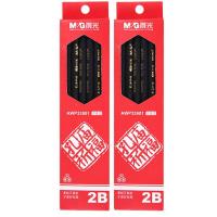 晨光（M&G） AWP33901 原木铅笔六角木质铅笔 2B  12支/盒  （单位：盒） 黑色