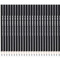 晨光（M&G） AWP33901 原木铅笔六角木质铅笔 2B  12支/盒  （单位：盒） 黑色