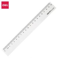 得力（deli） 6220 直尺 20cm（单位：只）透明色