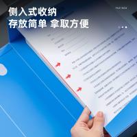 得力（deli） 5626ES 档案盒 A4/100mm（单位：个）蓝色