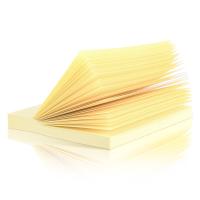 得力（deli） 7734 百事贴 76ｘ101mm（单位：包）淡黄