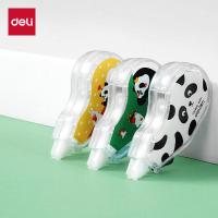 得力（deli） VR80-6A 省力型修正带 5mm*6m（单位：个）混色 颜色随机发货
