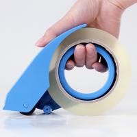 得力（deli）801金属刀口封箱器打包器 150*60*85mm（单位：只）蓝色