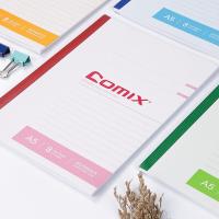 齐心（COMIX） 办公系列无线装订本 A5 C4505 60张/本 10本/套 (单位:套) 新老包装随机发货 颜色随机