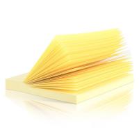 得力（deli）7156 便利贴 纯优系列  100张/袋 (单位:袋) 多色随机