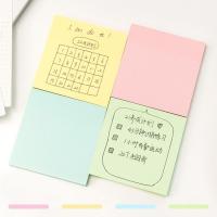 得力（deli）7156 便利贴 纯优系列  100张/袋 (单位:袋) 多色随机