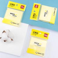 得力（deli）7156 便利贴 纯优系列  100张/袋 (单位:袋) 多色随机