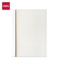 得力（deli） 装订封皮 3867 A4/6mm 10个/包 (单位:包) 热熔装订机专用 白色