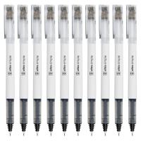 晨光（M&G） ARP57901 拔帽优品直液式全针管签字笔 0.5mm  （单位：盒） 黑色