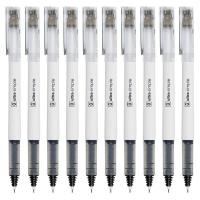 晨光（M&G） ARP57901 拔帽优品直液式全针管签字笔 0.5mm  （单位：盒） 黑色