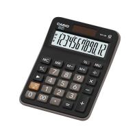 卡西欧（CASIO） MX-12B 计算器 双电源 黑色 (单位:个)