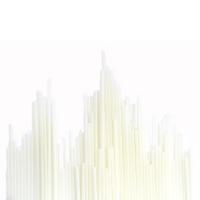 得力（deli） 3844 财务装订机专用透明装订铆管 Φ5.8mm*500mm 100支/盒（单位：盒）（适用机型：得力14666、14667、D855、3884S、14660S、GB777、GB666、Z1、GB700）透明色